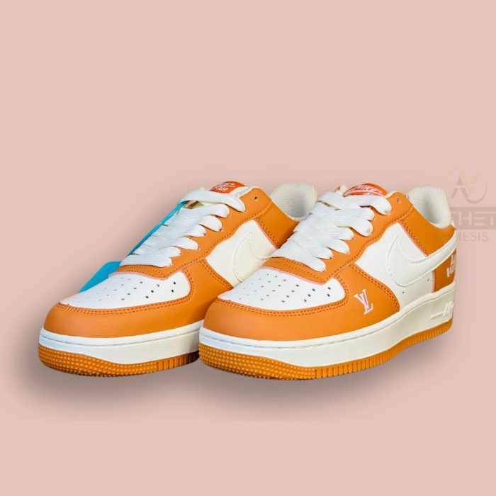 NIKE Air Force 1 x LV SW8 Orange & White